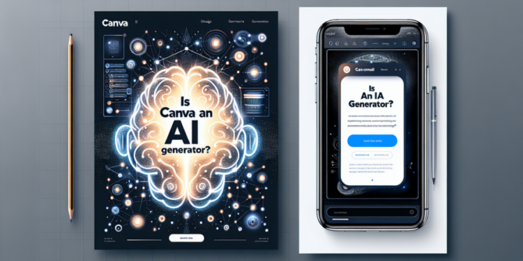 ¿Canva es un generador de IA?
