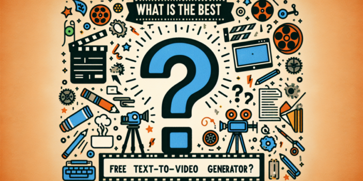 ¿Cuál es el mejor generador de texto a vídeo gratuito?