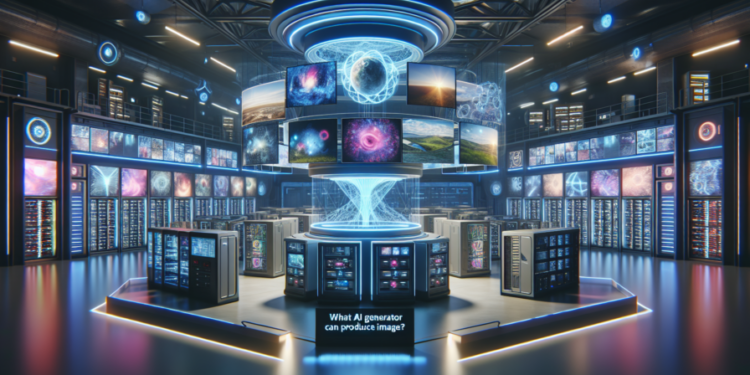 ¿Qué generador de IA puede generar imágenes?
