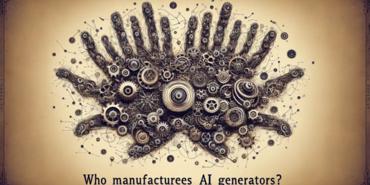 ¿Quién fabrica generadores de IA?