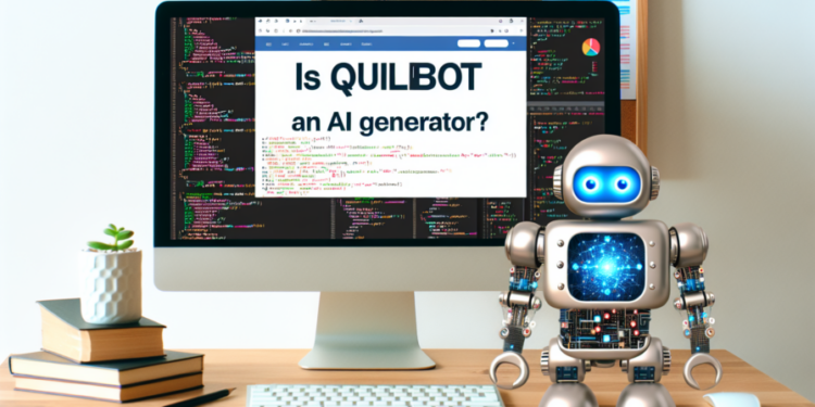 ¿Quillbot es un generador de IA?