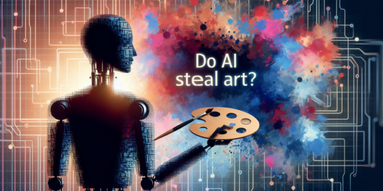 ¿Los generadores de IA roban arte?