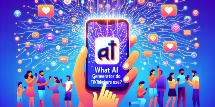 ¿Qué generador de IA usan los tiktokers?