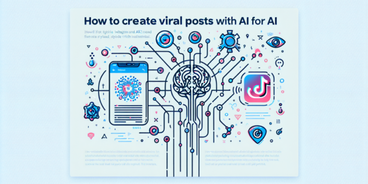 Cómo generar publicaciones virales con IA para Instagram y TikTok