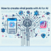 Cómo generar publicaciones virales con IA para Instagram y TikTok