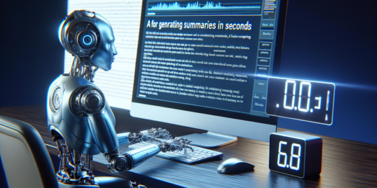 IA para generar resúmenes de contenido en segundos