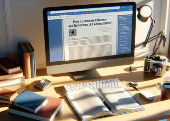 Cómo generar citas y referencias bibliográficas con IA sin errores