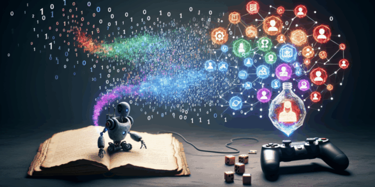 IA y narrativas interactivas: cómo influirá en la creación de videojuegos