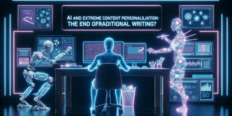 IA y personalización extrema del contenido: ¿será el fin de la escritura tradicional?
