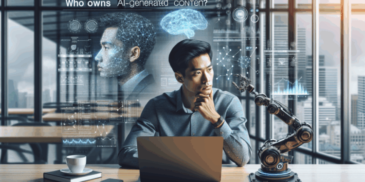 ¿Quién es el dueño del contenido generado por IA?