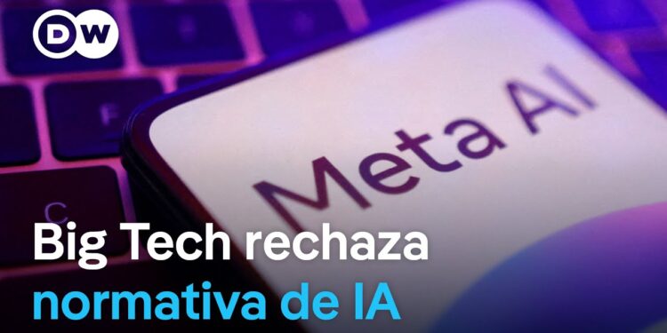Microsoft se alinea con código de IA de la UE mientras Meta lo rechaza