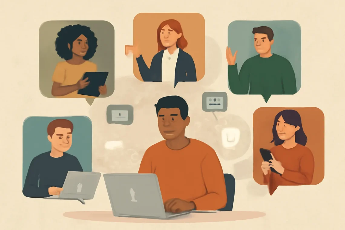 Comunidades digitales para networking emprendedor