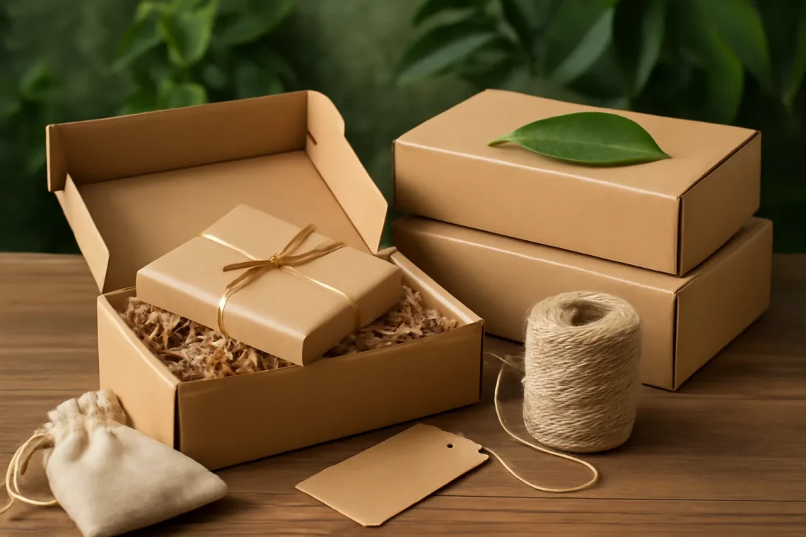 Packaging sostenible para tiendas online