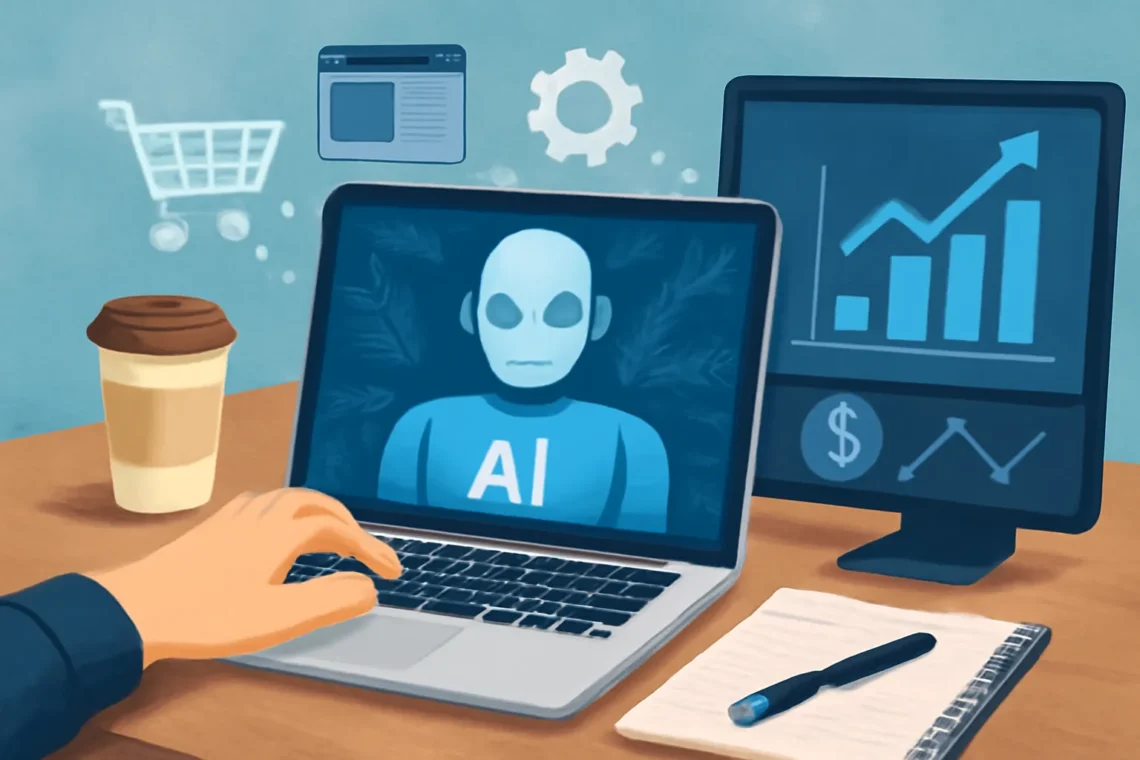 Uso estratégico de IA en emprendimientos online