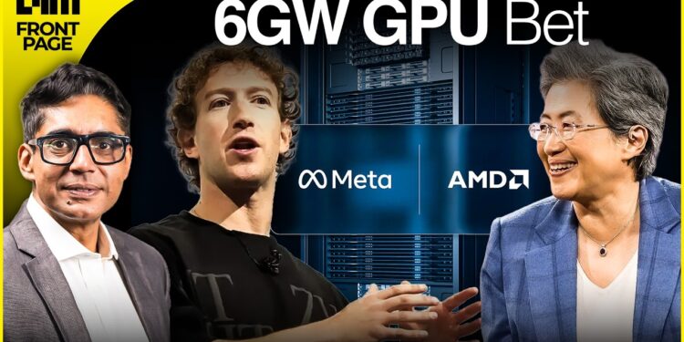 Meta y AMD firman acuerdo multimillonario de 6GW en GPUs para acelerar infraestructura AI