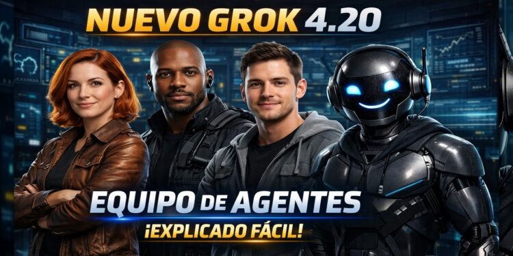 xAI lanza Grok 4.20 con capacidades multi-agente colaborativas